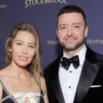 Jessica Biel and Justin Timberlake. Credit : Matt Winkelmeyer/Getty