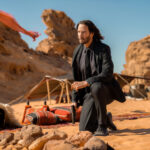 Keanu Reeves on the set of John Wick - Photo: Murray Close/Lionsgate